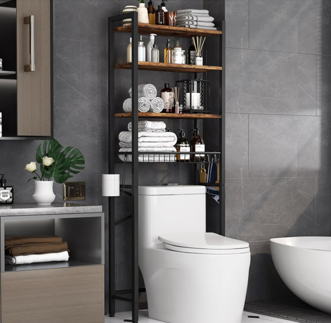 Over-The-Toilet Storage Rack