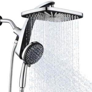 High Pressure Rain Shower (Heads with Handheld Spray Combo)
