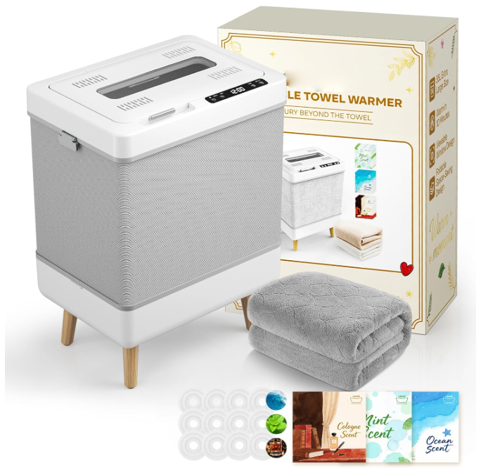 35L Towel Warmer Gift Set
