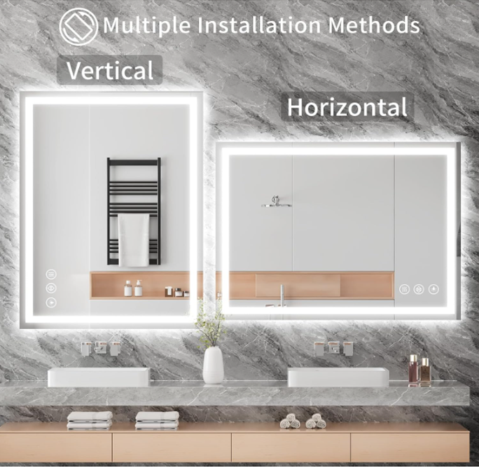 30x36 LED Bathroom Mirror - Image 4
